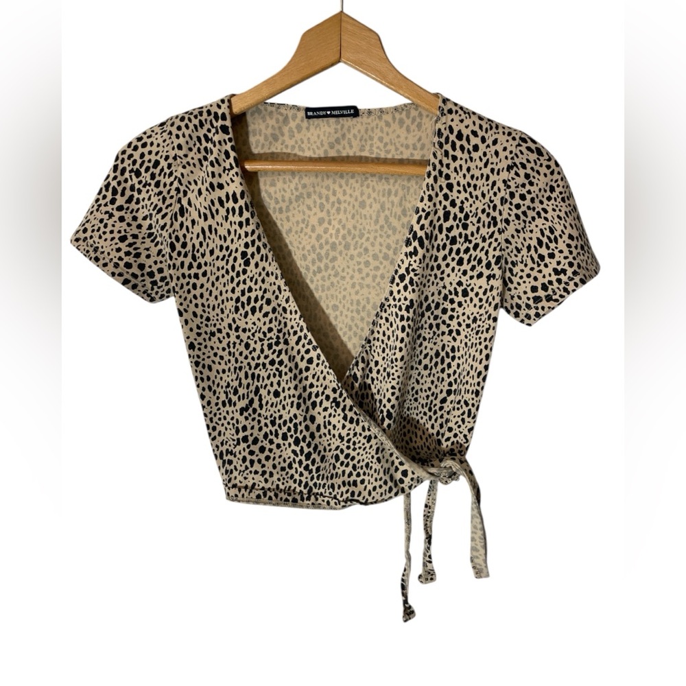 CC2- Brandy Melville Ladies Small Wrap Top